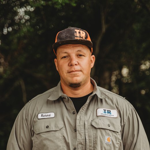 Richard, TR Drilling & Service crew member